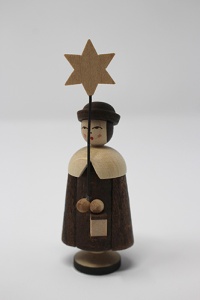 Caroler with lantern and star 6,5 cm