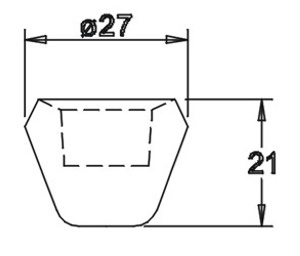 Beak  for pyramid candles