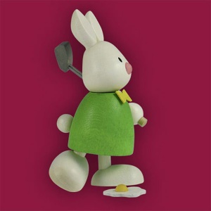 Figuren mit Herz-Hase