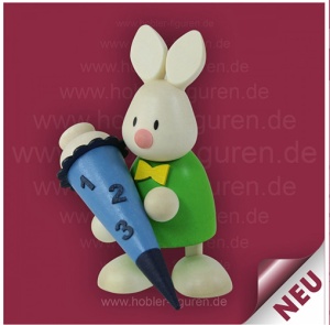 Figuren mit Herz-Hase